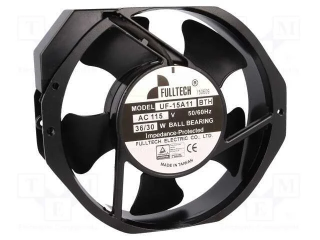 Ventilador: Ac, Transversal, 115vac, 172x150x38mm, 282,2m3/H