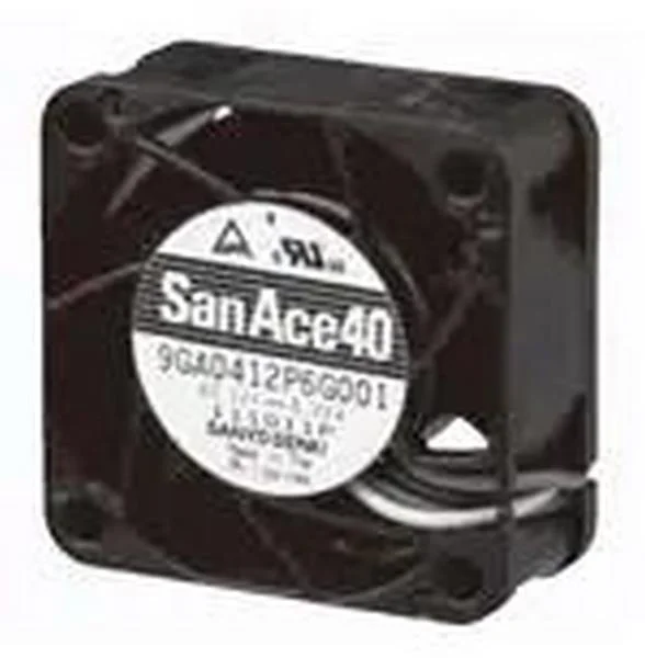 Ventilador: DC, transversal, 24VDC, 40x40x20mm, 1.
