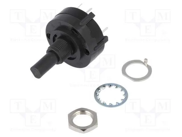 Interruptor: Giratório, Pos: 8, 2,5a/125vac, 0,35a/125vdc, a
