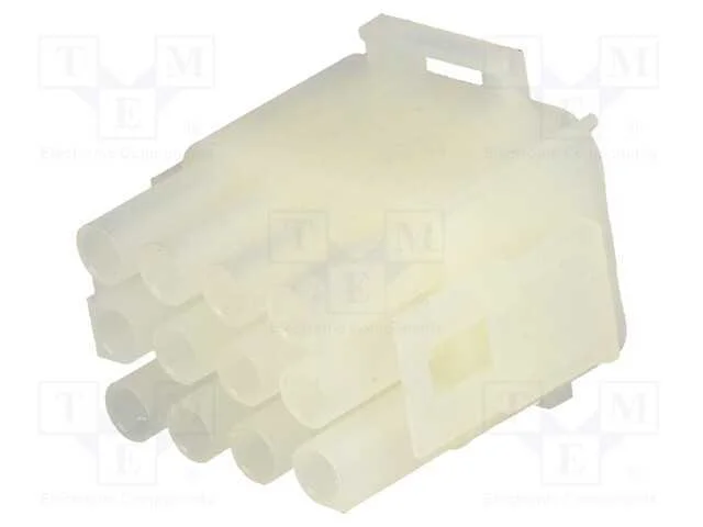 Ficha, fio-fio, macho/f&ecirc;mea, NLS, 6,35mm, PIN: 12.