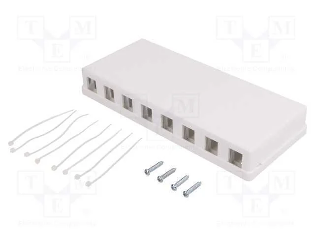Tomada, carca&ccedil;a RJ45, Keystone,n&atilde;o blindados, bra.