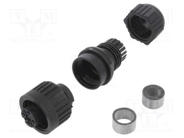 Conector: redondos, fêmea, IP67, CA, com cabo, si.