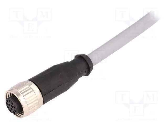 Ficha, M12, PIN: 12, fêmea, código A-DeviceNet / .