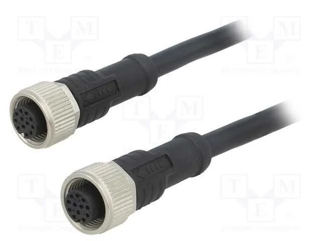 Cabo: para sensores/automatização, PIN: 12, M12-.