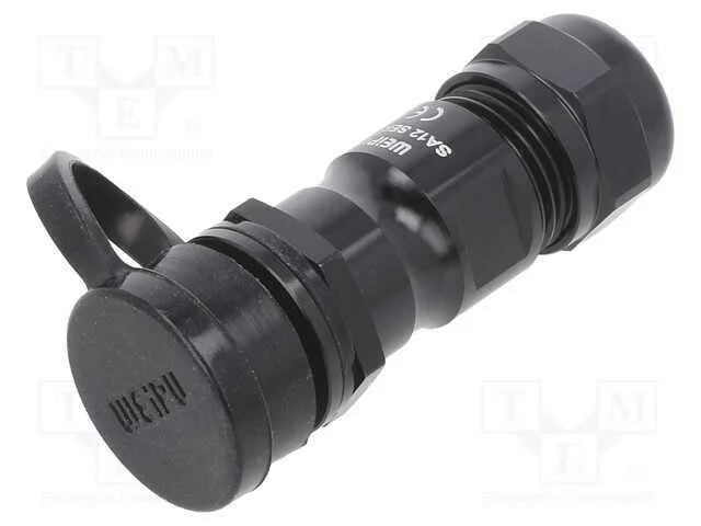 Ficha, SA12, fêmea, PIN: 3, IP67, 5÷8mm, 13A, sol.