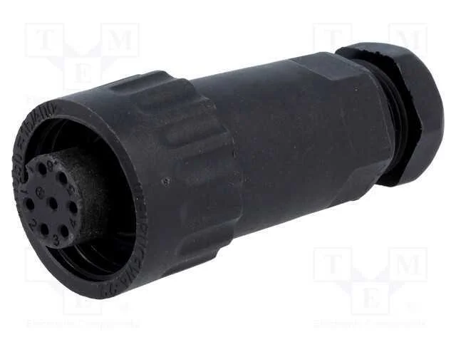 Ficha, WA22, fêmea, PIN: 7, 6+PE, IP67, 7÷8,5mm, .