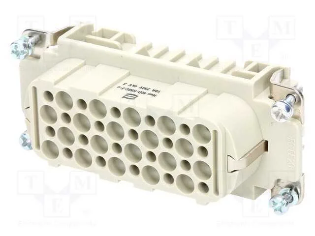 Conector: HDC, inserto de contatos, fêmea, Han HM.