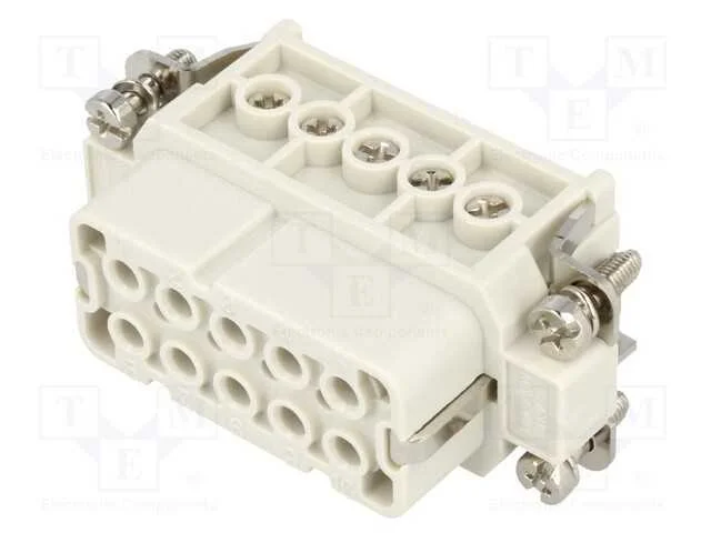 Conector: HDC, inserto de contatos, fêmea, S-A, P.