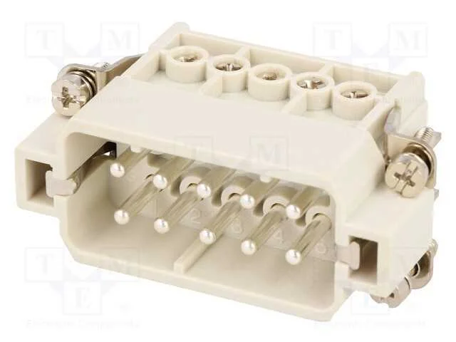Conector: HDC, inserto de contatos, macho, S-A, P.