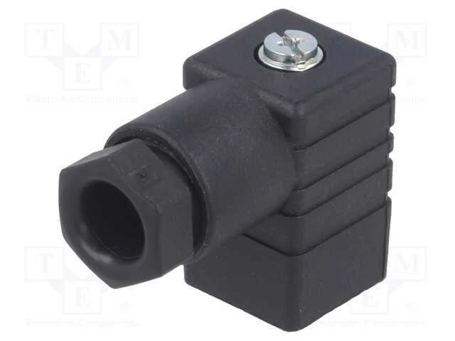 Conector: de válvulas, ficha, formato C, 9,4mm, f.
