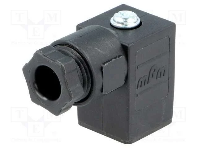 Conector: de V&aacute;lvulas, Ficha, Formato C, 9,4mm, F&ecirc;mea, Pin: 4, 4&divide;6mm