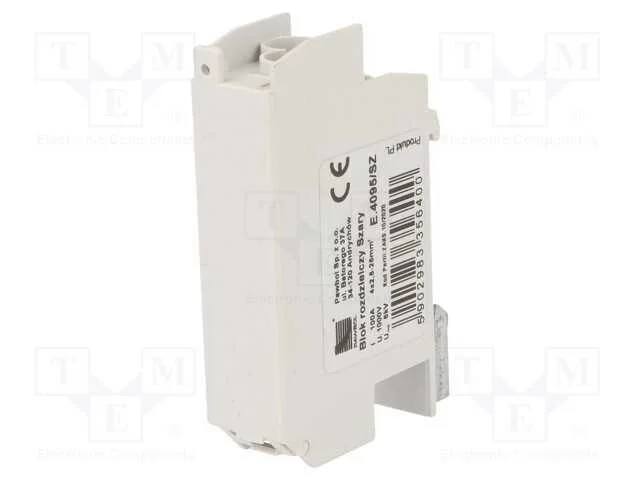 Conector: bloco de distribuição, faixas: 1, braça.