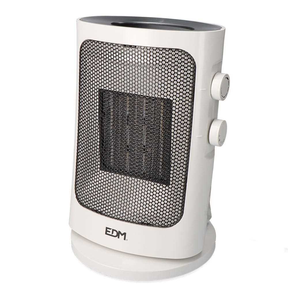Aquecedor Vertical Oscilante 1000-1500v Cor Cinze.