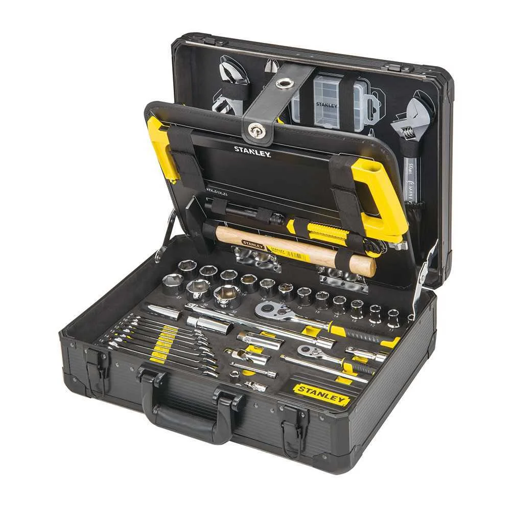 Kit de Manutenção com Mala de Alumínio 142 Peças Stmt98109-1 Stanley