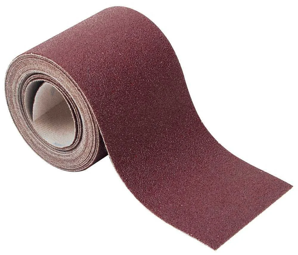 Rolo de Papel Abrasivo para Madeira/Metal; Grão: .
