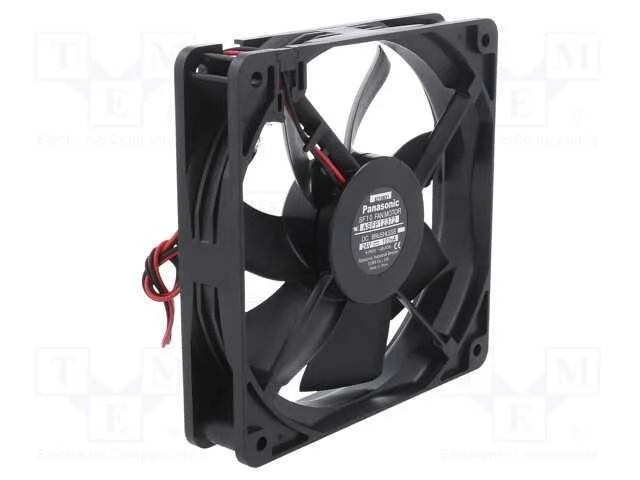 Ventilador: Dc, Transversal, 24vdc, 120x120x25mm,.