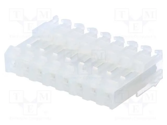 Ficha, fio-placa, fêmea, PIN: 8, 3,96mm, IDC, com.