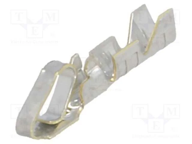Contacto, Fêmea, Estanhado, 30awg÷22awg, Kk 254, Cat Ear, Cerrar