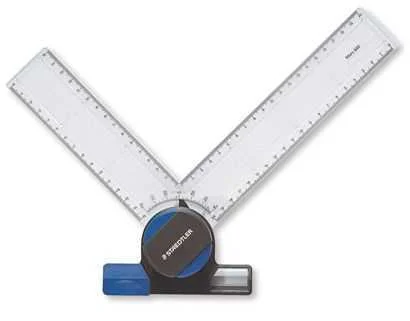 STAEDTLER MARS 660 PRETO, AZUL, TRANSPARENTE 1 UN.