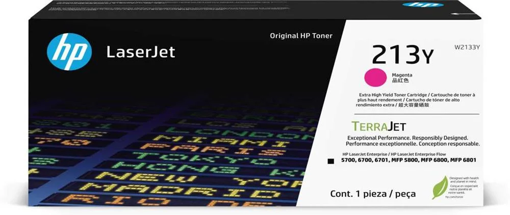 Hp Toner Cart. W2131a (213a) For Color Laserjet Enterprise Flow Mfp 6800 / Flow Mfp 6801 / Mfp 6800 