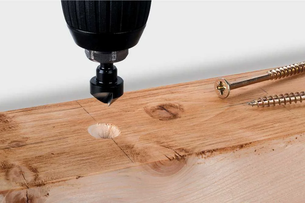 Kit de Fresas C&oacute;nicas Ws, 3 Pe&ccedil;as &Oslash;6-12-16mm 2504000 Wolfcraft