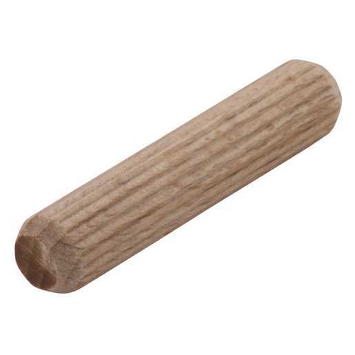 Bolsa 200 Buchas Ondulada de Madeira de Faia de Ø8x40mm 2907000 Wolfcraft