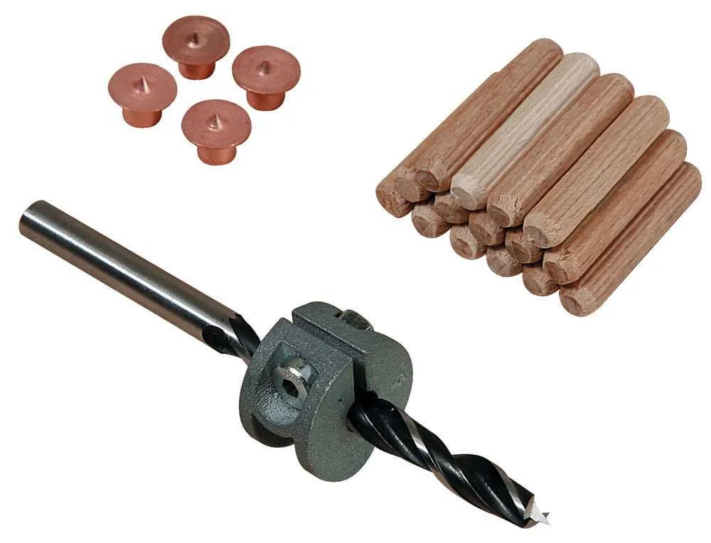 Conjunto de Buchas de 31 Peças;6mm de Diámetro 2916000 Wolfcraft