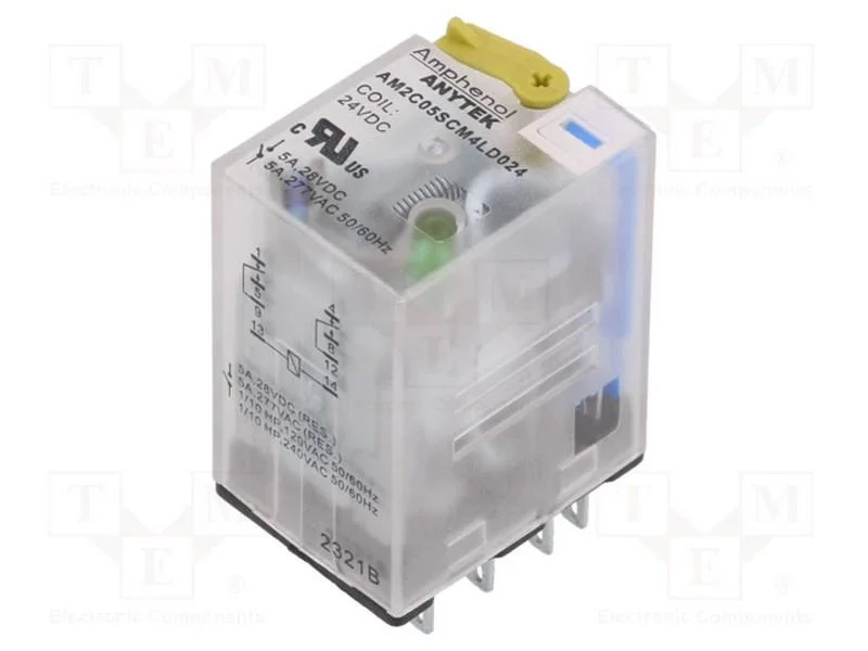 Relé: Electromagnéticos Industriais, Dpdt, 24vdc,.