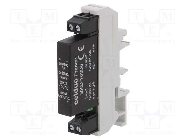 Rel&eacute;: semicondutores, Ucoma: 5&divide;30VDC, 1A, 2&divide;60VDC.