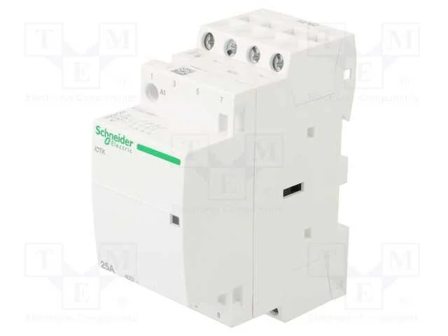 Contator: 4-De Polo de Instalação, 25a, 230÷240vac, No X4, Ip20