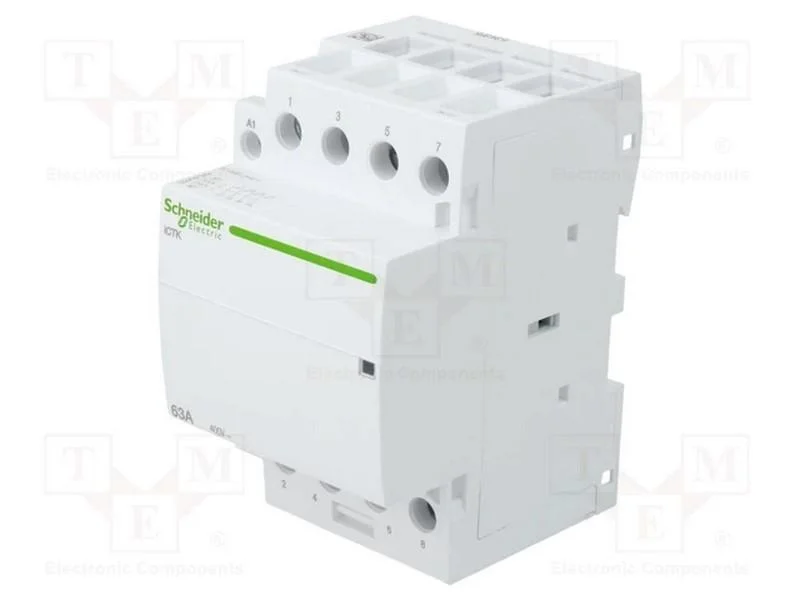 Contator: 4-De Polo de Instalação, 63a, 230÷240vac, No X4, Ip20