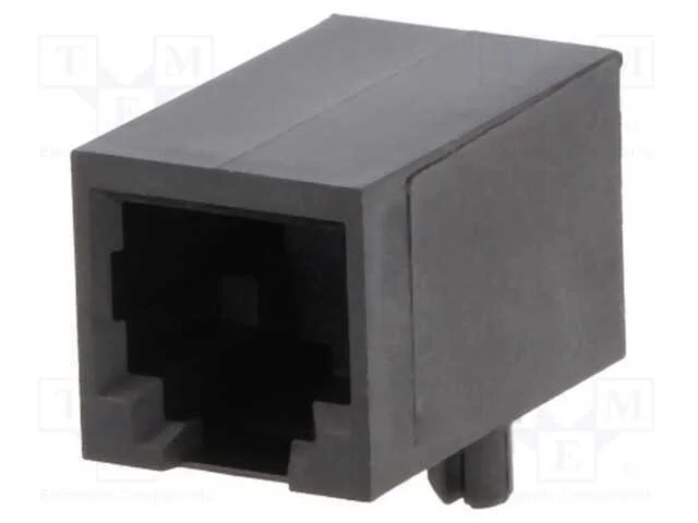 Tomada, RJ12, PIN: 6, Sistema: 6p6c, para PCB, TH.