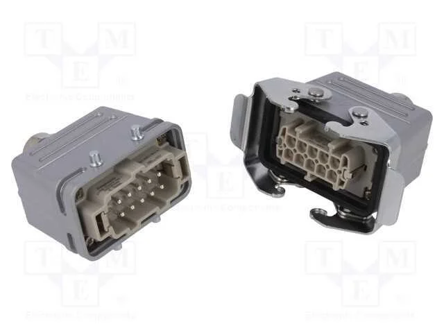 Conector: HDC, macho + f&ecirc;mea, C146, PIN: 10, 10+P.