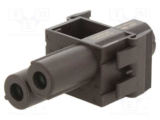 Conector: Hdc, Módulo, Fêmea, C146,Heavymate M, Pin: 2, 1kv