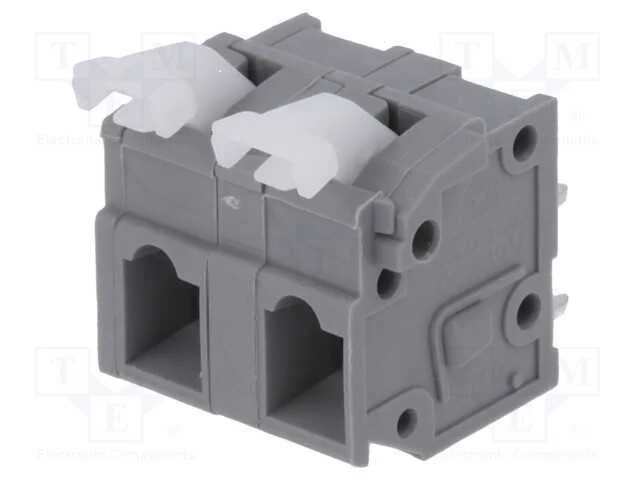 Pcb Bloco Terminal, Simples, 7,5mm, Faixas: 2, para Pcb, Aperto