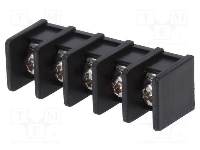 Pcb Bloco Terminal, Simples, 8,25mm, Faixas: 5, para Pcb, 4mm2