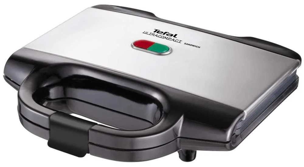 Tefal Ultracompact Sandwich Maker 700 W Black  Stainless Steel