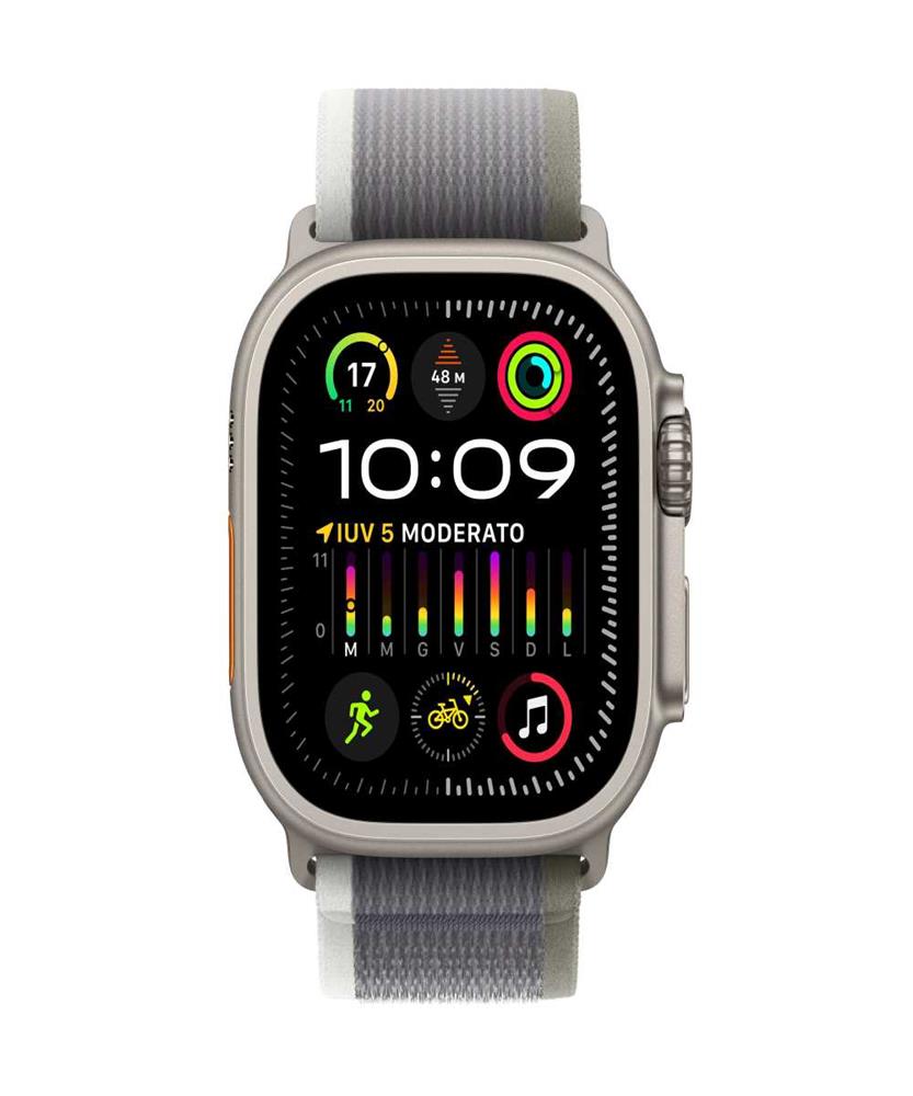 Apple Watch Ultra 2 Gps+Cell. 49mm Titanium Green/Grey S/M