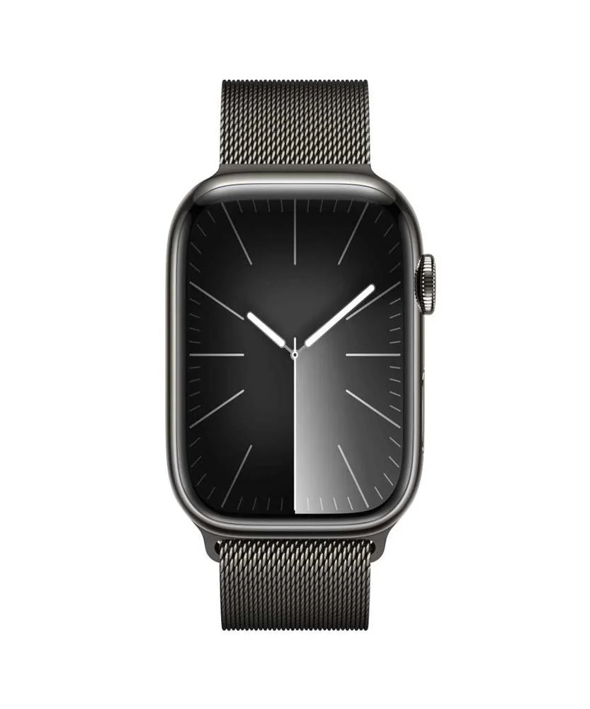 Apple Watch Series 9 Gps+Cell.45mm Edelstahl Graphit Milan.