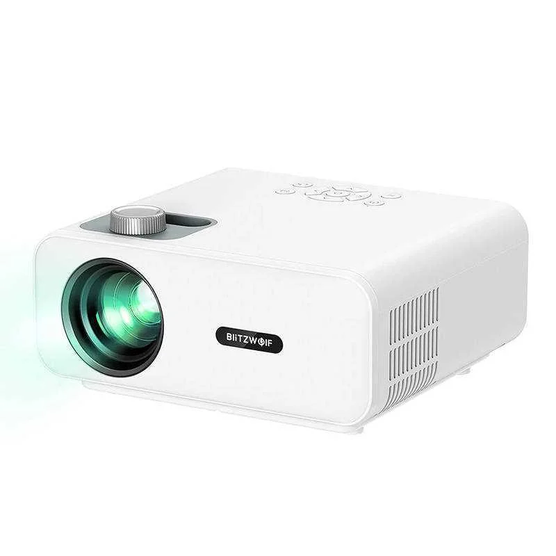 Led Projektor Blitzwolf Bw-V5 1080p, Hdmi, Usb, Av (Bílý)