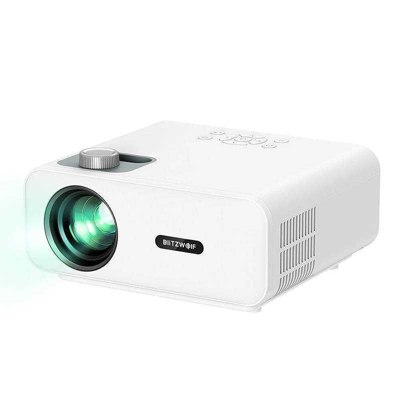 Led Projektor Blitzwolf Bw-V5 1080p, Hdmi, Usb, Av (Bílý)