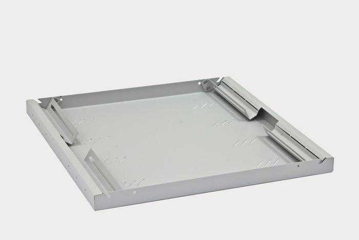 Triton Shelf with perforation 1U 250mm, Creme, Ci.