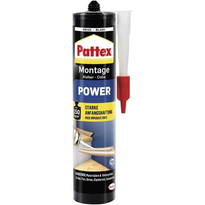 Pattex Montage Power Kleber, Kartusche Mit 370g