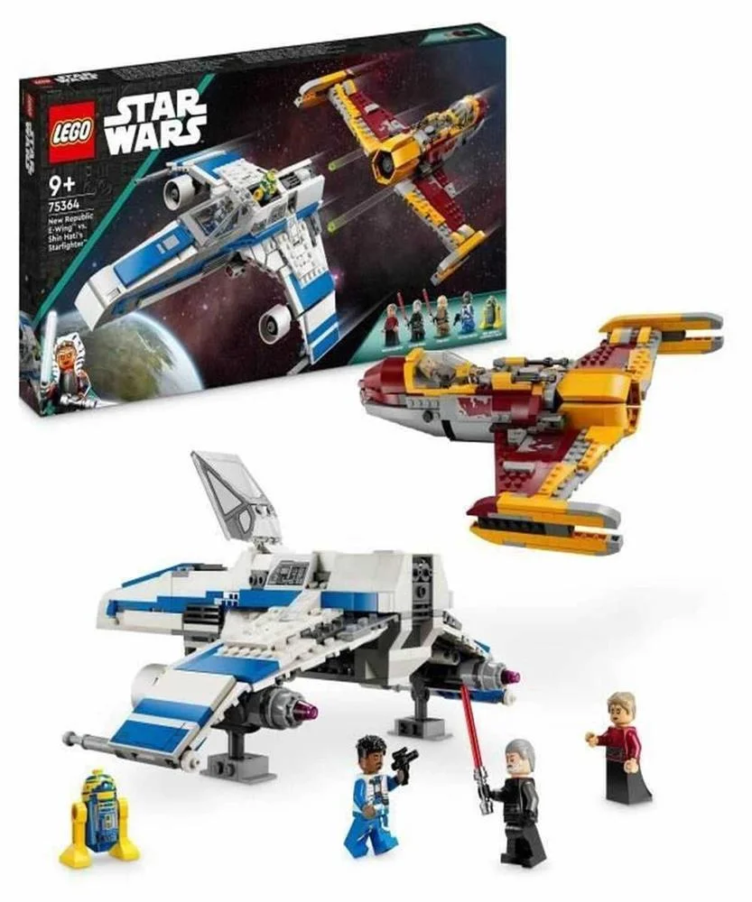 Lego Star Wars New Republic E-Wing Ewing Vs Shin Hatis Starfighter (75364)