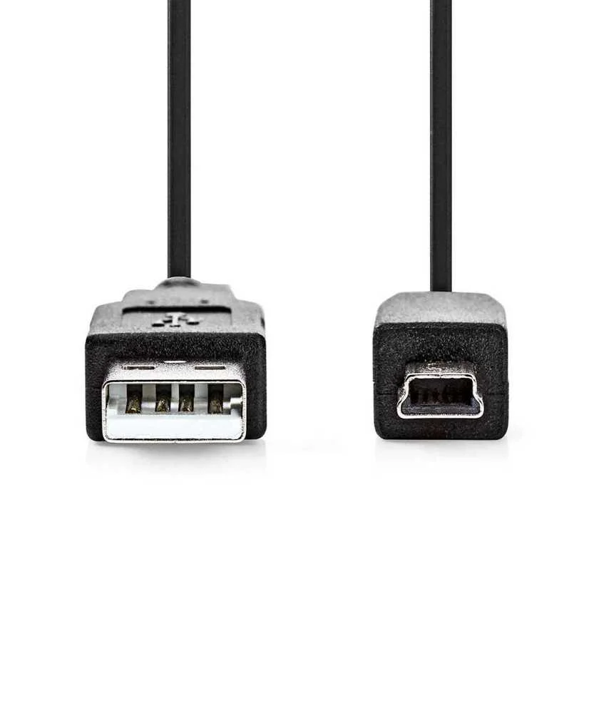 Cable Usb  Usb 2.0  Usb-A Macho  Usb Mini-B 5 Pin.