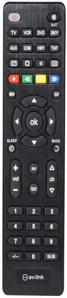 Controlo remoto universal 8 em 1