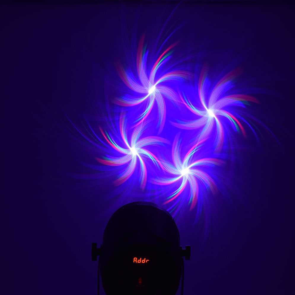 Laser de animação 3d com luzes LED