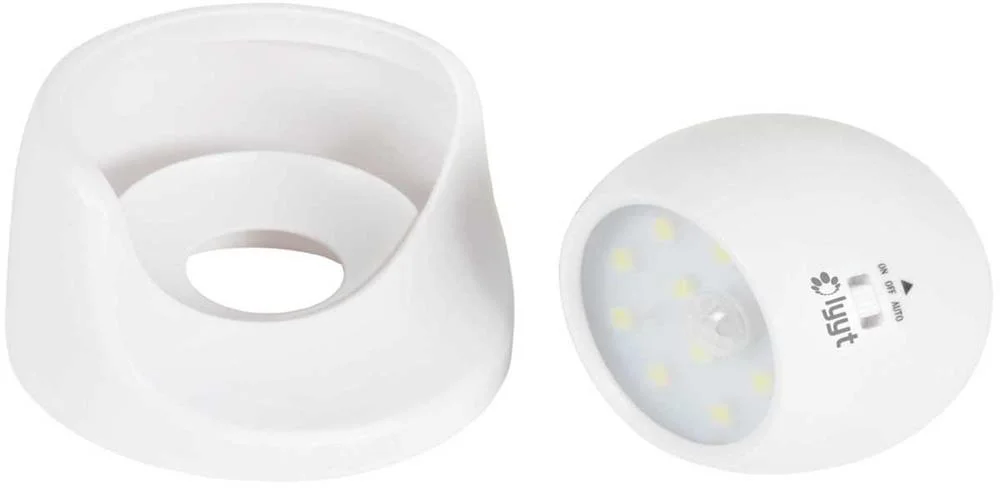 Luz LED com Sensor de Movimento Branco