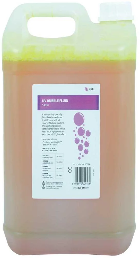 Uv Bubble Fluid, 5 Litre