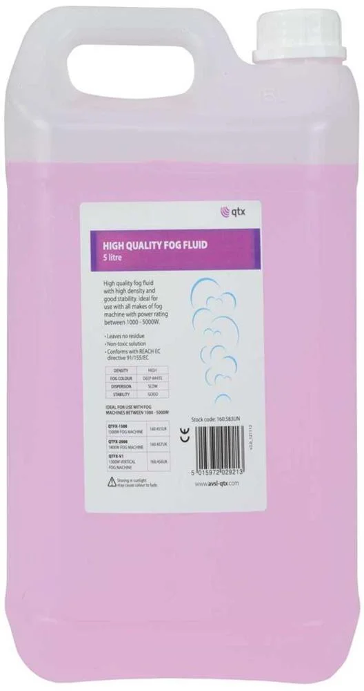 High Quality Fog Fluid Pink 5l